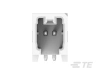 2355091-2 TE Connectivity MICRO CT Series Straight Board PCB Header, 2 Contact(s), 1.2 mm Pitch, 1 Row, Shrouded