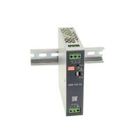 xdr-75e-48 MEAN WELL XDR-75E DIN Rail Power Supply, 85 To 264V ac ac, dc Input, 48V dc Output, 1.6A Output, 76.8W