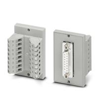 2280307 Phoenix Contact VARIOFACE Series 15-Contact Female Interface Module, D-sub Connector, Rear Mount, 2.5A