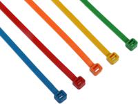 233-714 RS PRO Cable Tie, 300mm x 4.8 mm, Assorted Nylon, Pk-250