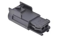 13510099 Delphi, GT 150 Automotive Connector Plug Black Cable Mount 2 Way, Crimp Termination