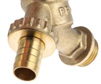 784-5728 RS PRO Brass Twist Handle Bib Tap, 1/2in