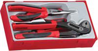 tt440-t Teng Tools 4-Piece Plier Set, 180 mm Overall