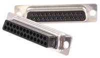 164533-4 TE Connectivity Amplimite HDP-20 25 Way Cable Mount D-sub Connector Socket