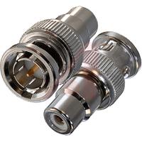 cpad517 Cinch Straight 75Ω RF Adapter RCA Socket to BNC Plug 2GHz
