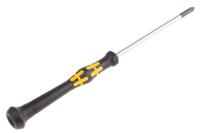 05030116001 Wera Pozidriv Precision Screwdriver, PZ1 Tip, 80 mm Blade, 177 mm Overall