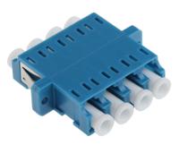 121-3947 RS PRO LC to LC Single Mode Duplex Fibre Optic Adapter, 0.1dB Insertion Loss