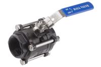 764-4231 RS PRO Carbon Steel Full Bore, 2 Way, Ball Valve, Threaded, BSPP 2in