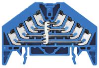 1267920000 Weidmuller  P Series Blue, 1.5mm², Quadruple-Level, Push In Termination