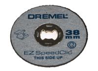 2615s456jc Dremel Silicon Carbide Cutting Disc, 38mm x 1.12mm Thick, 5 in pack