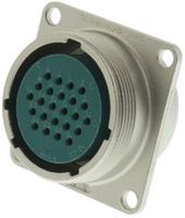 srcn2a25-24s JAE Circular Connector, 24 Contacts, Panel, Miniature Connector, Socket, Female, SRCN Series