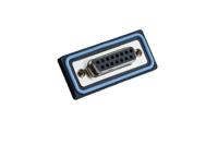 hdb-15pffs-sl8001 Amphenol Industrial HDB 15 Way Threaded Mount D-sub Connector Socket, with Screw Thread