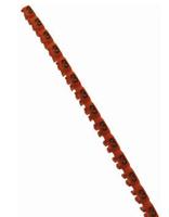 0-381-03 Legrand CAB 3 Clip On Cable Markers, Orange, Pre-printed "3", 0.15 → 0.5mm Cable, 0 381 03