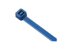 606-604 RS PRO Cable Ties, 280mm x 4.8mm, Blue Nylon, Pk-100