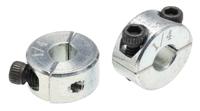 145-647 RS PRO Shaft Collar, Two Piece, Clamp Screw, Bore 0.25in, OD 0.625in, W 0.281in, Steel