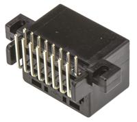 174053-2 TE Connectivity, MULTILOCK 040 Female Connector Housing, 2.5mm Pitch, 16 Way, 2 Row Right Angle