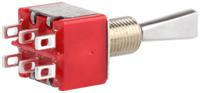 394-425 RS PRO Toggle Switch, Panel Mount, On-Off-On, DPDT, Solder Terminal