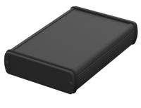 84106150hmt1-abph-1000-0150 Bopla Alubos (Set) Series Black Aluminium General Purpose Enclosure, IP65, Black Lid, 106 x 32 x 150mm