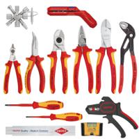 00-20-90-v02 Knipex 13 Piece Electrician Tool Kit Tool Kit with No Storage