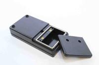 198-1362 RS PRO ABS Hand Held Enclosure, Integral Battery Compartment, IP65, 130 x 68 x 25mm