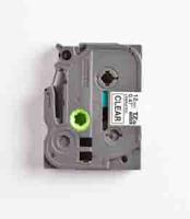 tze-131 Brother Black on Transparent Label Printer Tape, 8 m Length, 12mm Label Length