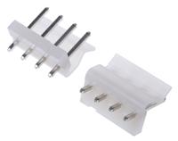 10-32-1041 Molex SPOX Series Straight Through Hole Pin Header, 4 Contact(s), 5.08 mm Pitch, 1 Row, Unshrouded