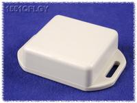 1551qflgy Hammond 1551 Series Grey ABS Enclosure, IP54, Flanged, Grey Lid, 40 x 40 x 15mm