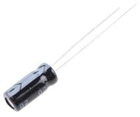 173-0255 RS PRO 100nF Aluminium Electrolytic Capacitor 50V dc, Radial, Through Hole