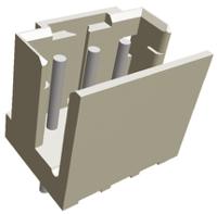 292132-3 TE Connectivity AMP CT Series Straight Through Hole PCB Header, 3 Contact(s), 2 mm Pitch, 1 Row, Shrouded