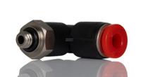 c02470405 Norgren Pneufit C Series Series Push-in Fitting, Push In 5 mm to M5, Threaded-to-Tube Connection Style