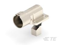 4-2394070-1 TE Connectivity PowerTube 1000 Series Right Angle Panel PCB Connector, 1 Contact(s), 36 mm Pitch, 1 Row, Shrouded
