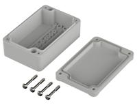 63208000-et-208 Bopla Euromas II Series Light Grey ABS Enclosure, IP65, Light Grey Lid, 98 x 64 x 38mm