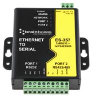 es-357 Brainboxes 2 Port PCI RS232, RS422, RS485 Serial Card