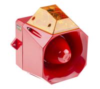 7052212ful-0122 Eaton Series Amber Sounder Beacon, 230 V ac, IP66, Wall Mount, 110dB at 1 Metre