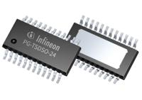 tle8082esxuma1 Infineon TLE8082ESXUMA1, Battery Charger IC, 40 V to 40 V Input 7 V Output 5 mA, PG-TSDSO 24-Pin