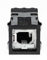 aml21cba2ad Honeywell AML21 Series Push Button Switch, Latching, Panel Mount, DPDT