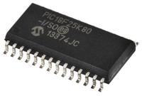 pic18f25k80-iso Microchip, 8 bit PIC, PIC18F66K80 Microcontroller, 64 MHz, 32kB FLASH, 28-Pin SOIC