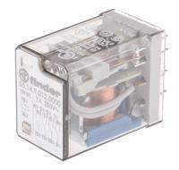 551490120000 Finder PCB Mount Power Relay, 12V dc Coil, 7A Switching Current, 4PDT