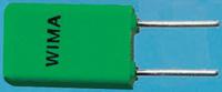 fkp0222001005 WIMA FKP2 Polypropylene Film Capacitor, 63 V ac, 100 V dc, ±5%, 2.2nF, Through Hole