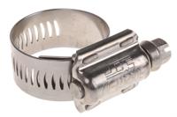 htm30p HI-TORQUE Stainless Steel Slotted Hex Worm Drive, 16mm Band Width, 20 → 30mm ID