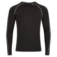 trs228blk-s Regatta Men's LS Base Layer Top Black -