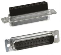 207464-7 TE Connectivity Amplimite HDP-20 25 Way Cable Mount D-sub Connector Plug