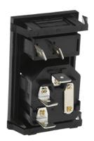 bzv01z000001 Bulgin C14 Snap-In IEC Connector Male, 10A, 250 V, Fuse Size 5 x 20mm