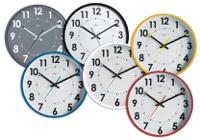 11244 Orium Black Analog Wall Clock, 30cm Diameter