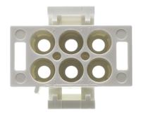 350715-1 TE Connectivity, Universal MATE-N-LOK Male Connector Housing, 6.35mm Pitch, 6 Way, 2 Row
