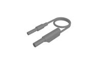 934042106 Hirschmann Test & Measurement Test lead, 32A, Grey, 1m Lead Length