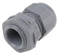 pmc20-sl080 Alpha Wire FIT Wire Management Series Grey Chloroprene Rubber (O-Ring/Seal), Polyamide Cable Gland, M20 Thread, 6mm