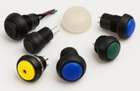 phbtsw-13 E-Pro Robust Push Button Switch 4 Pole 20A 500V AC IP67 Flush Red Actuator