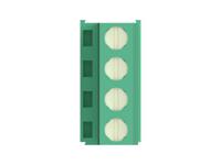 282857-3 TE Connectivity PCB Terminal Block, 3-Contact, 5.08mm Pitch, Board Mount, 1-Row