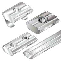 3842529319 Bosch Rexroth M5 Sliding Block, Swivel-in, Connecting Component, Strut Profile 30 mm, Groove Size 8mm